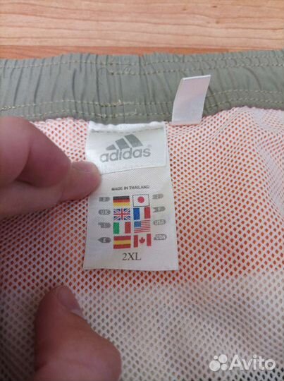 Шорты adidas винтаж мужские 2xl
