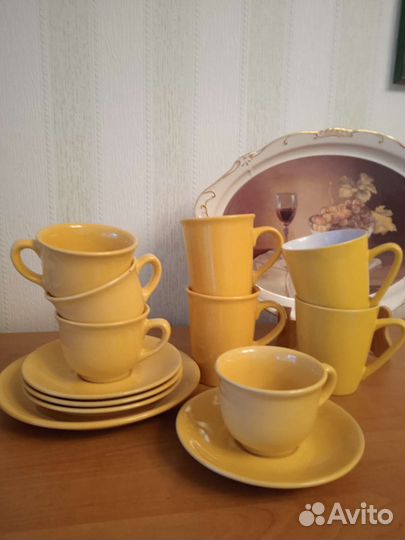 Чайные наборы цветные