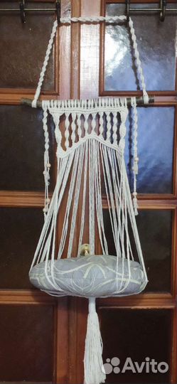 Лежанка подвесная гамак для кошки