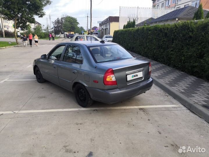 Hyundai Accent 1.5 AT, 2001, 130 000 км