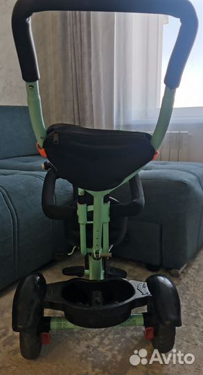 Велосипед с родительской ручкой