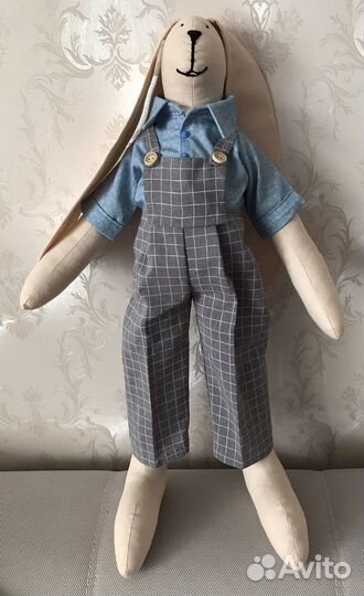 Зайцы тильда ручной работы