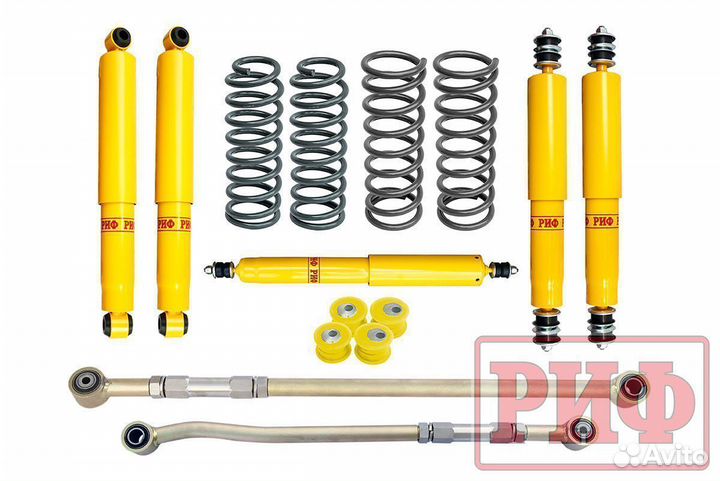 Лифт-комплект Nissan Patrol Y60/Y61 лифт 100 мм