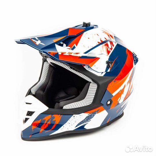Шлем мото кроссовый GTX 633 #3