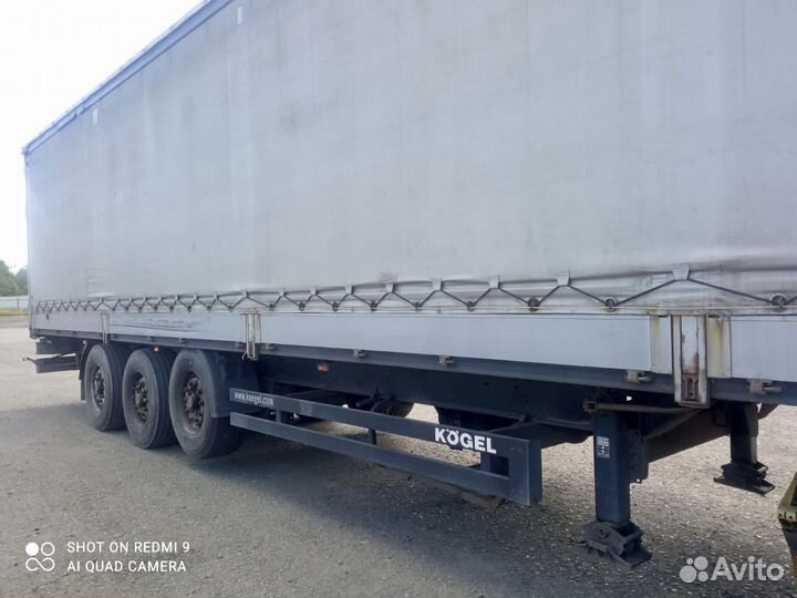 Полуприцеп тентованный Kogel Cargo-MAXX SN24, 2012