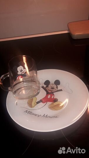 Тарелка и кружка (С) Disney, Mickey Mouse