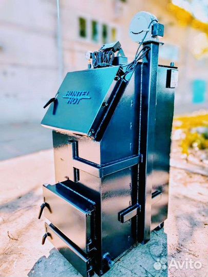 Твердотопливный котел длительного горения