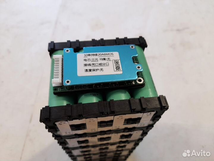 Бмс 36V 10S 20А li-on для электровелосипеда