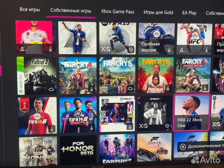 Xbox One S 500гб (400 игр)