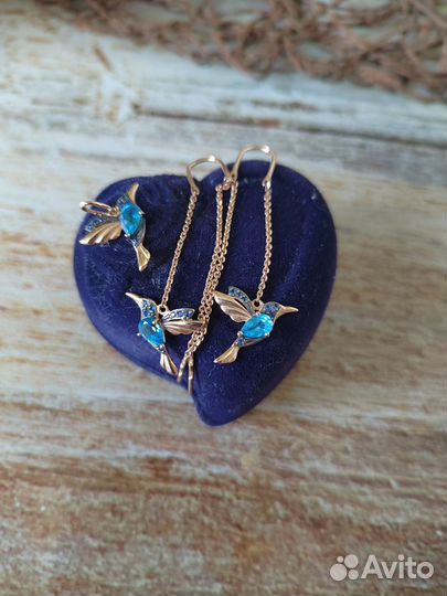 Золотые серьги