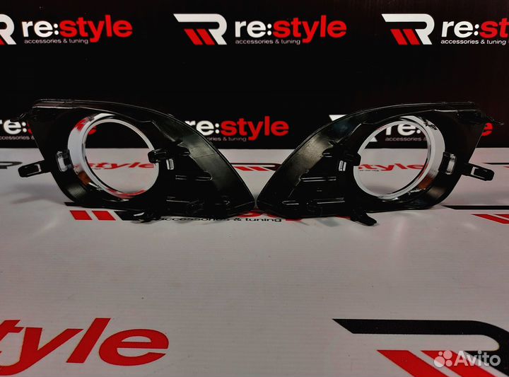 Накладки на птф Toyota Camry 40 09-11г