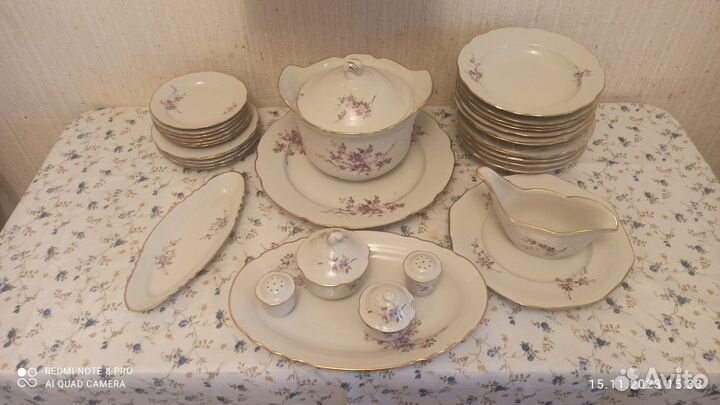 Столовый сервиз дулево