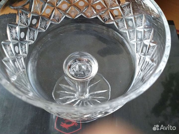 Хрустальные, бокалы и рюмочки снежинка