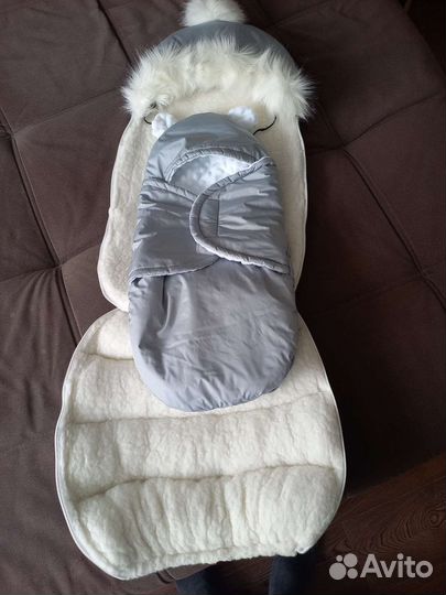 Конверт на выписку зимний