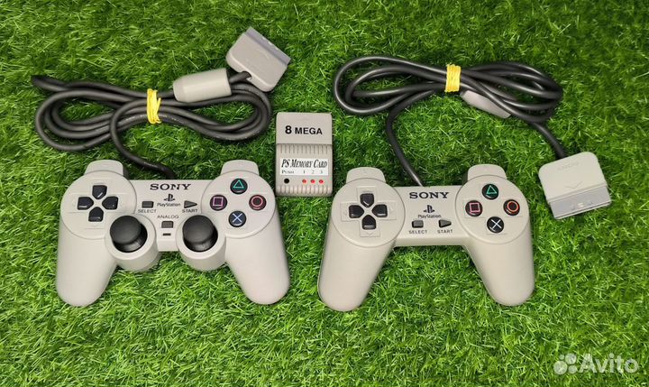 Sony PlayStation 1 Fat + Комплект + Игры