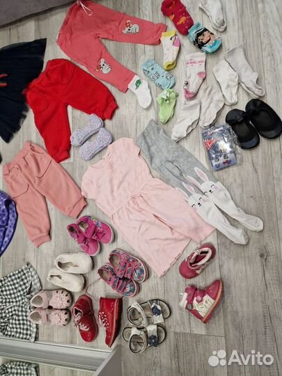 Пакет вещей с 86 до 98 размера