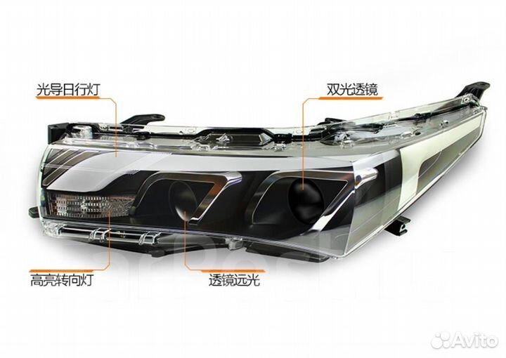 Toyota Corolla E180 13- Фара левая и правая тюнинг