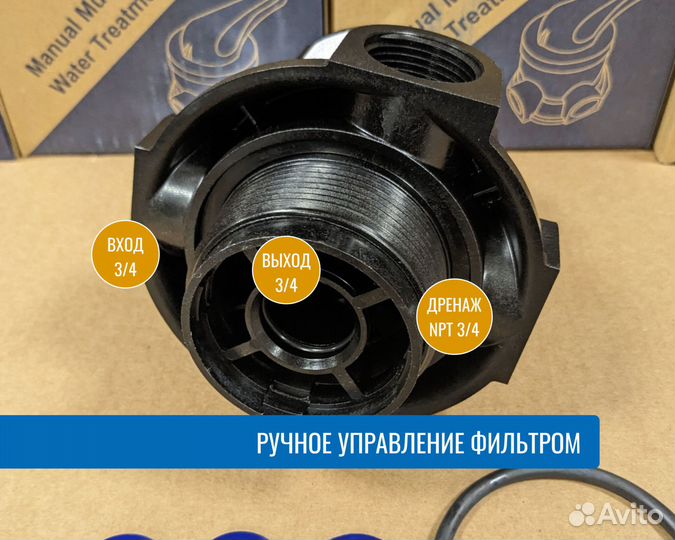 Фильтр для обезжелезивания воды со склада 1054/F56