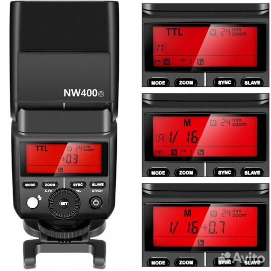 Вспышка Neewer NW400O для Panasonic и Olympus