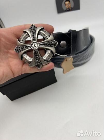 Chrome hearts ремень кожа
