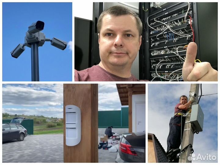 Установка видеонаблюдения для бизнеса под ключ