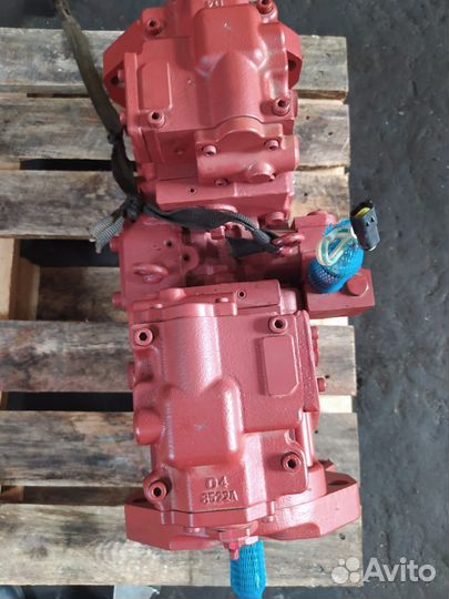 Гидравлический насос, JCB,volvo Kawasaki k3v112dtp