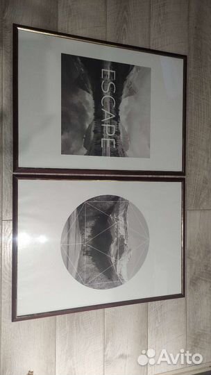 Картины постеры в раме 520*720