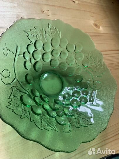 Синий и зеленый хрусталь СССР