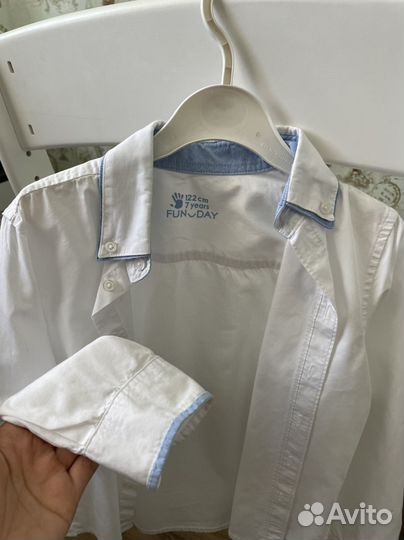 Рубашки для мальчика 122 -128 рост