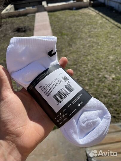 Носки nike everyday короткие