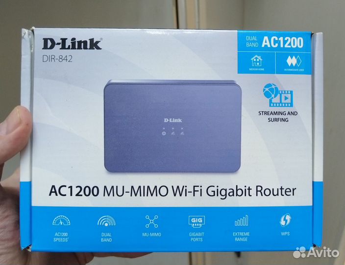 Wifi роутер D-link Dir-842