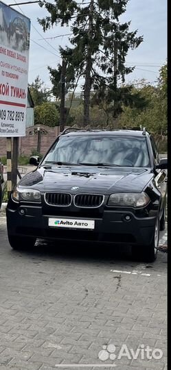 BMW X3 2.5 AT, 2004, 400 000 км