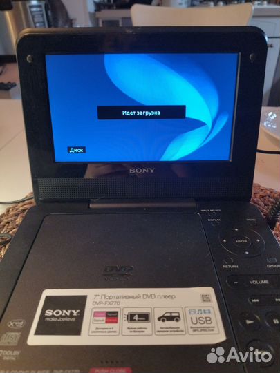 Портативный видеопроигрыватель sony