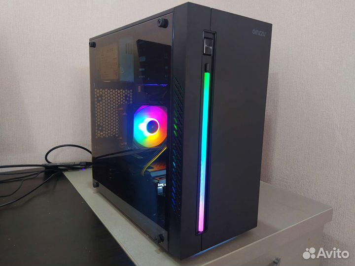 Игровой пк intel core i7, RX 580 8GB, 16 GB, SSD