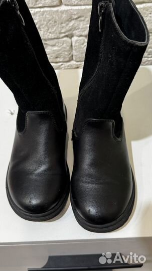 Сапоги демисезон натуральная кожа 28 размер