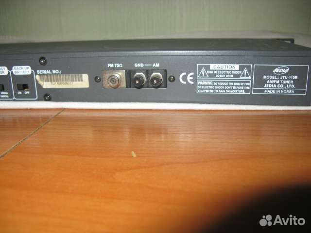 Тюнер Jedia ам/FM JTU-110B