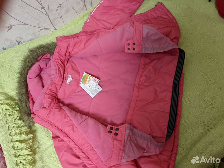 Куртка зимняя спортивная новая рост 140