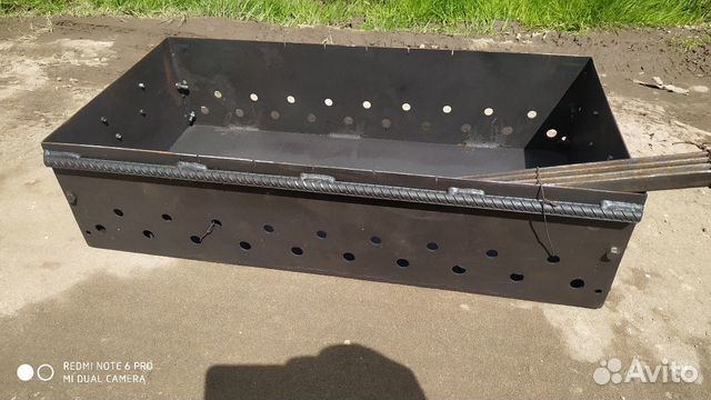 Мангал с разборными ножками