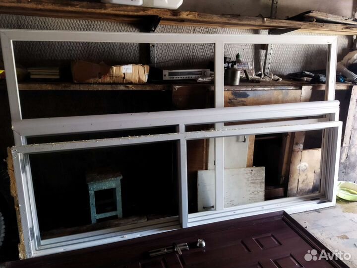 Окна, стекла, рамы пластиковые