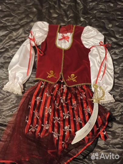 Костюм пиратка 10-11 лет