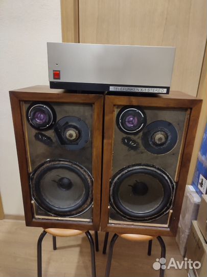 Acoustic research AR 3 + ламповый усилитель