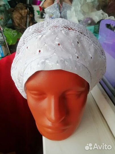 Летние 2 шапочки женская