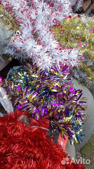 Мишура новогодняя