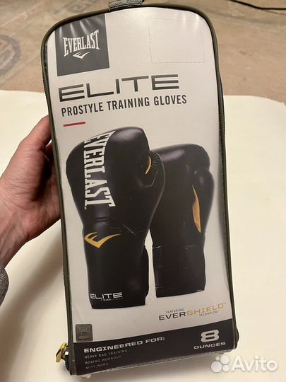 Боксерские перчатки Everlast Elite 8 oz