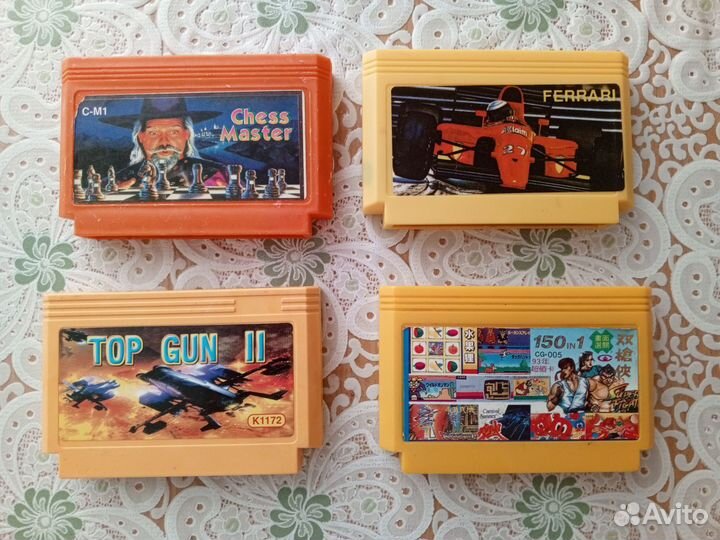 Картриджи для dendy староделы