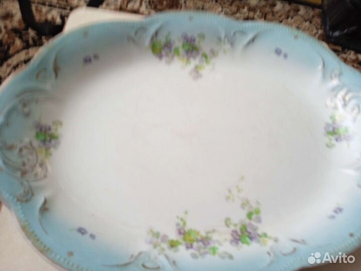 Старинный полуфарфор Англия 7 шт