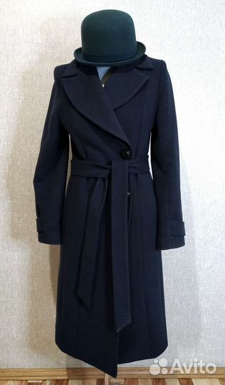 Шляпа фетровая женская синяя 57