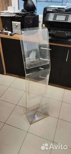 Буклетница из оргстекла А4