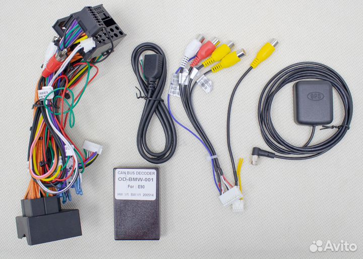 Рамка под андроид BMW 3 E90 (на панель)