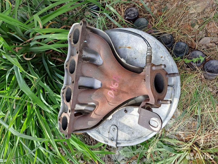 Выпускной коллектор honda civic